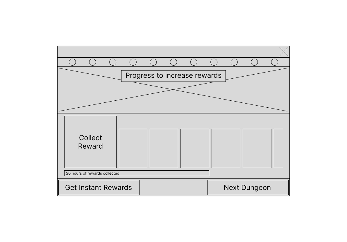 Final candidate wireframe