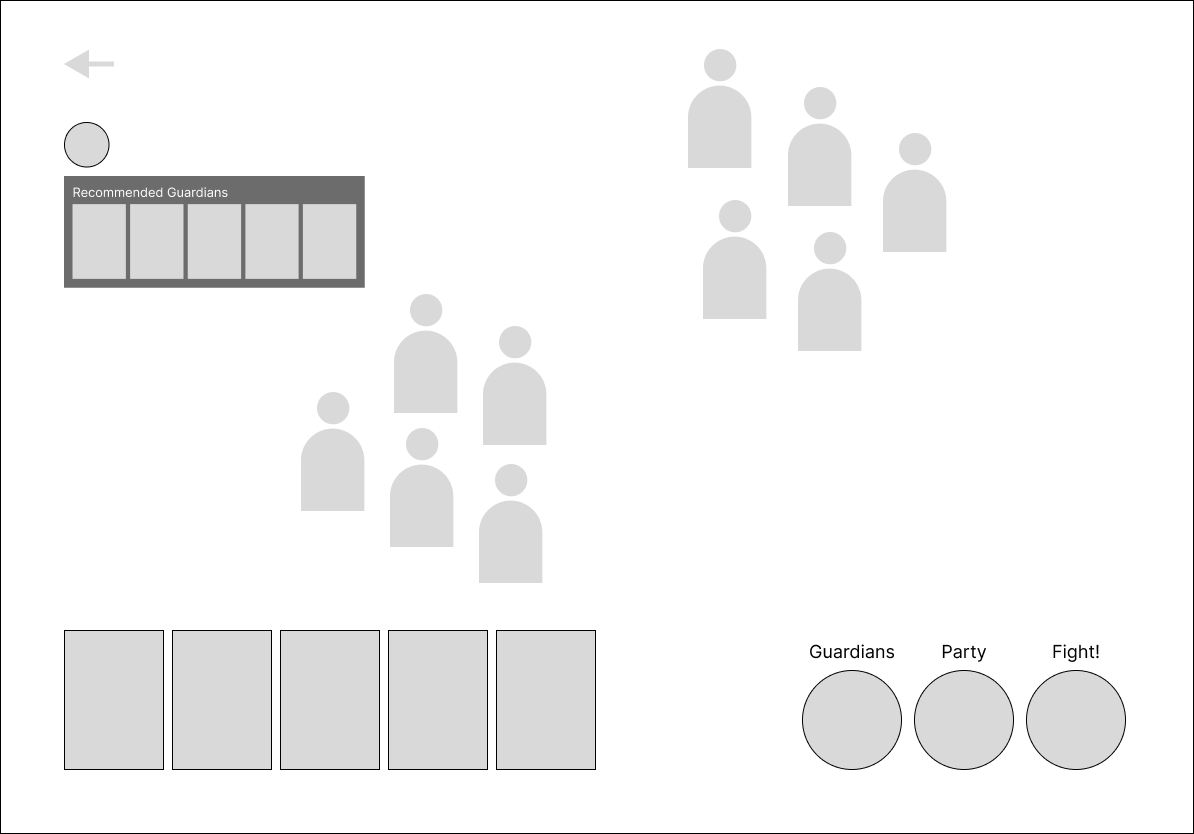 Recommended heroes wireframe